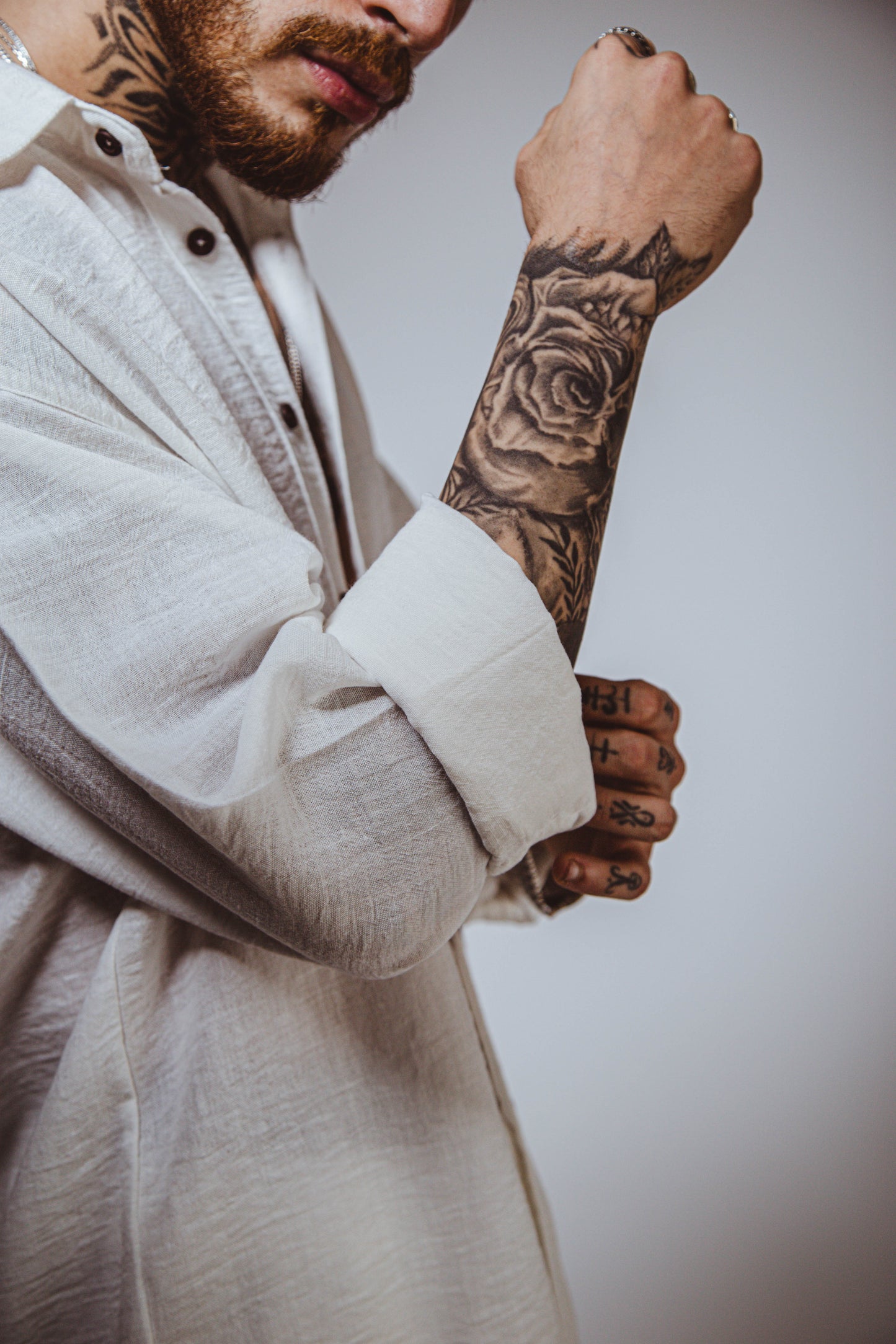 White Linen Shirt