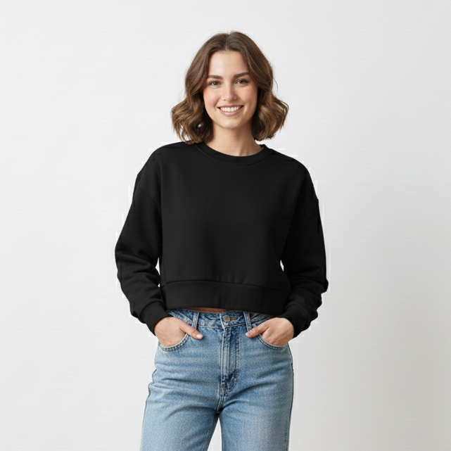 Cropped Crewneck