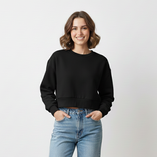 Cropped Crewneck