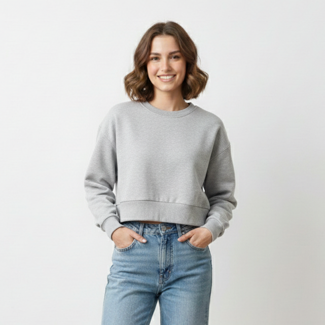 Cropped Crewneck